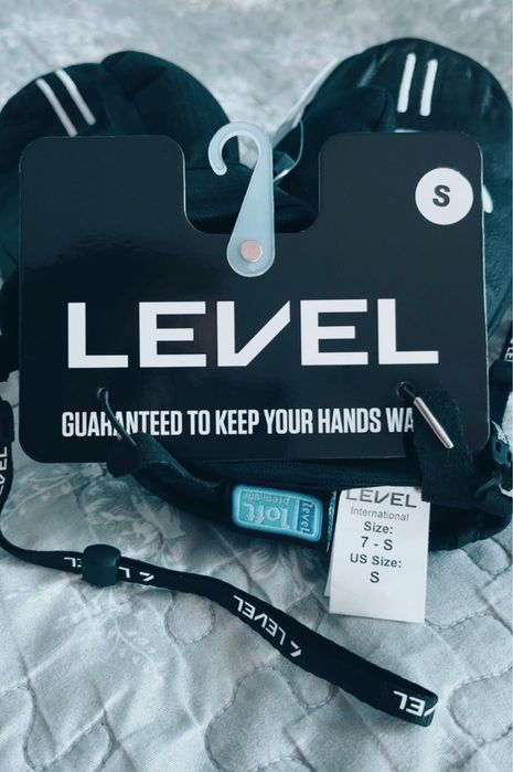 Rękawice snowboardowe Level Vertigo PRO Mitt Logos Well Done S