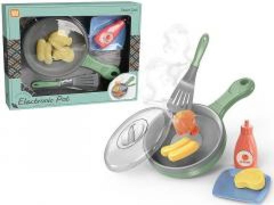 Patelnia na baterie z zestawem śniadaniowym pudełko,264x317 mm