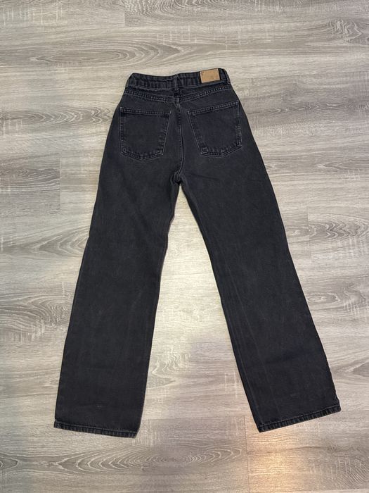 Прямі джинси чорні XS