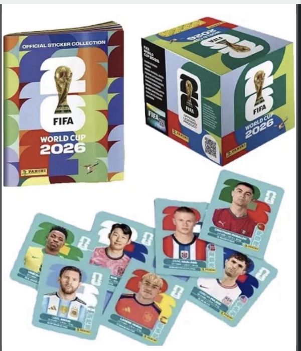Troco ou vendo cromos do Mundial Futebol 2026