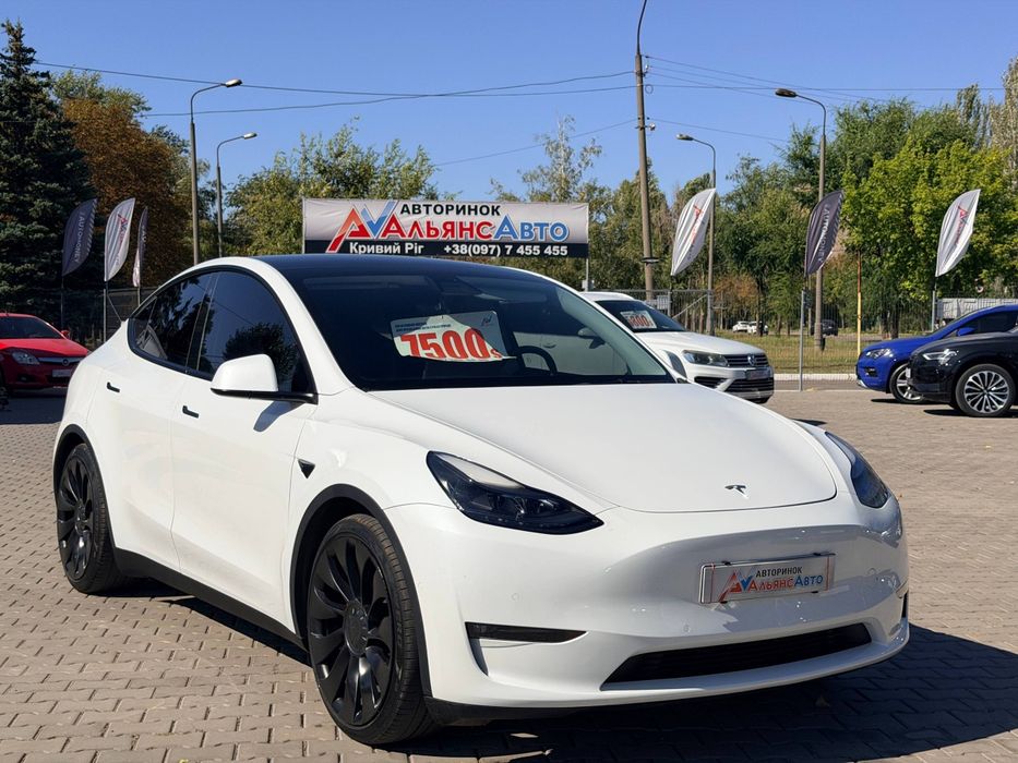 Tesla Model Y 82,5 кВт №5029 (ВНЕСОК від 10%) Альянс Авто Кривий Ріг