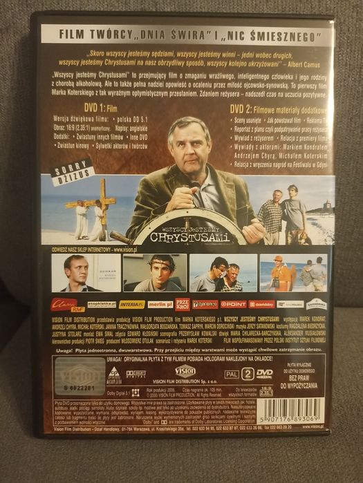Wszyscy Jesteśmy Chrystusami DVD Limitowana edycja