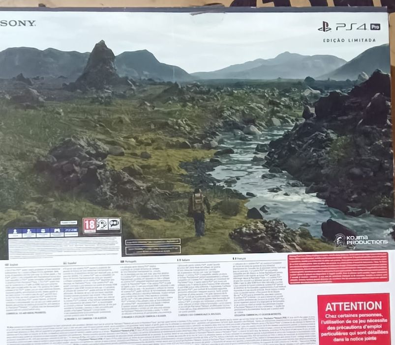 Ps4 Pro edição Death Stranding