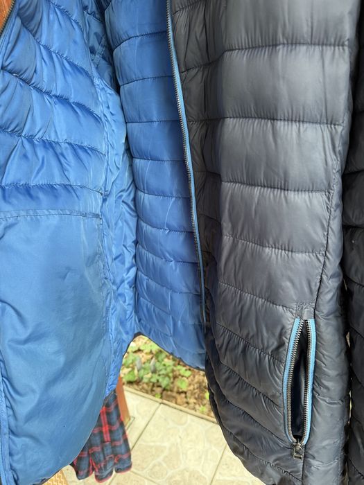 Kurtka lekka i sweter gruby rozpinany XXL bluza