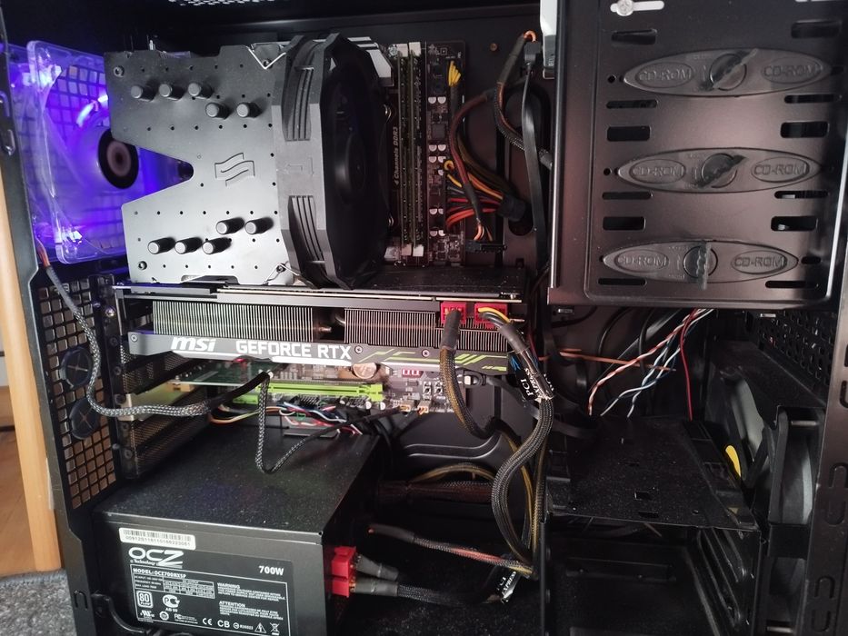 Komputer stacjonarny PC zamiana