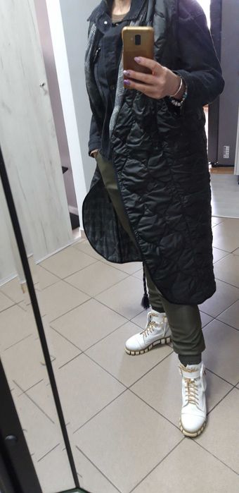 Bezrękawnik czarny obustronny Alberto Bini.