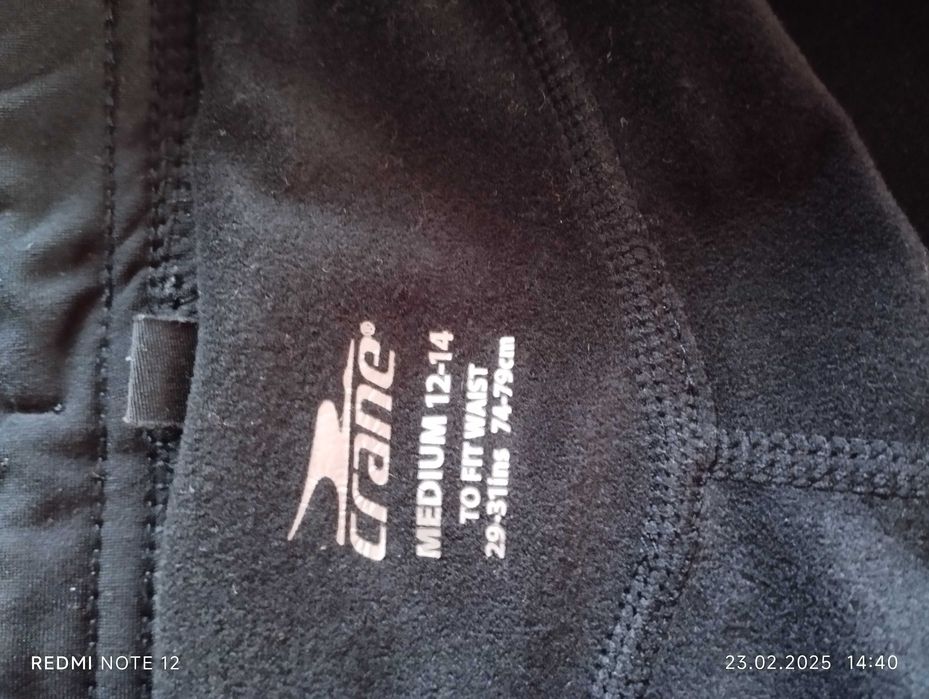 Велолосини термо на флісe Сrаne medium 12-14