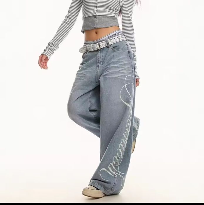 Джинсы Baggy джинси  штани  y2k стиль . Розмір М