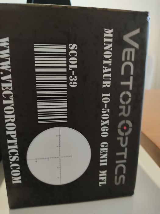 Mira telescópica/luneta Vector optics Minotaur 10-50x60 Gen2