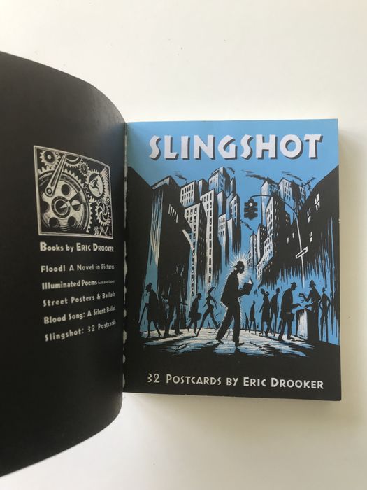 Eric Drooker Slingshot 32 Postcards