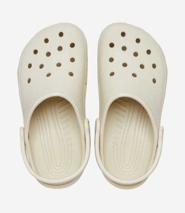 Шльопанці бежеві крокси Crocs Classic