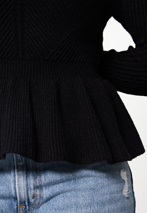 Sweter z baskinką Only XXS