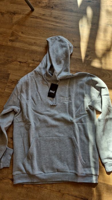 Everlast bluza dresowa sportowa meska kaptur meska XL szara