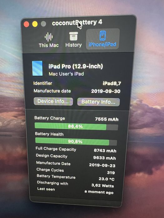 Apple iPad Pro 12.9' Gen 3 A2014 WIFI+ LTE 64Gb Уцінка