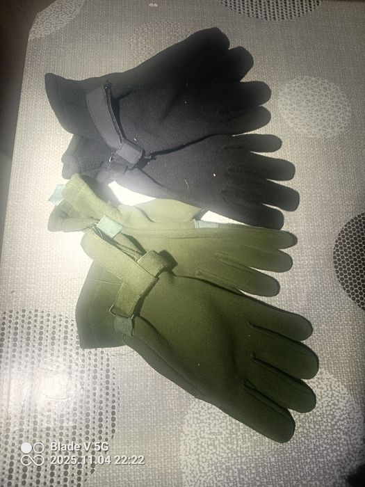 Rękawice polarowe wojskowe