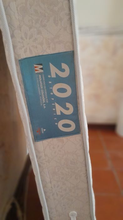 colchão ortopédico novo
