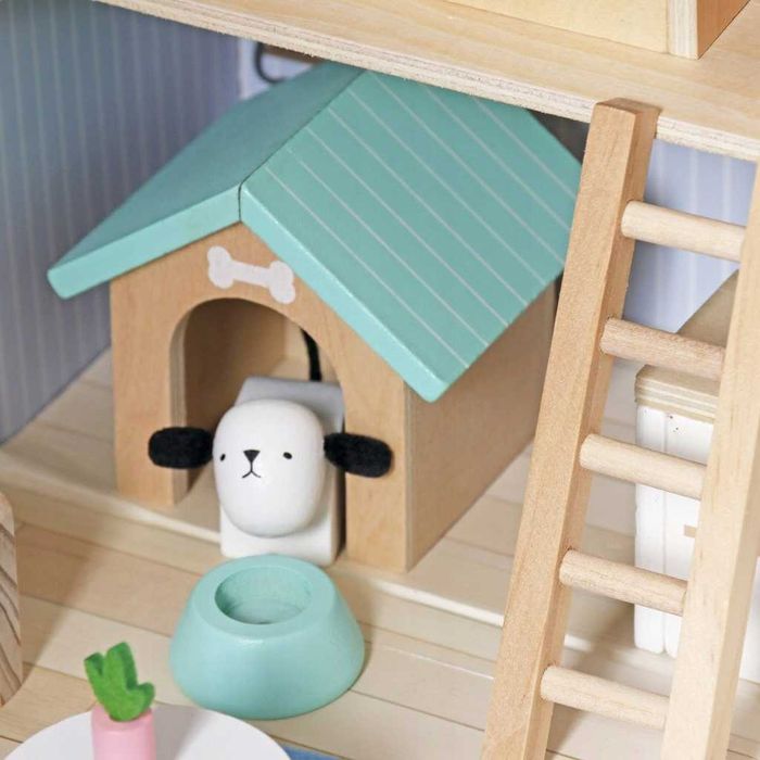 DOMEK Dla LALEK W Walizce HOTEL Dla ZWIERZąt Mebelki Figurki PREZENT