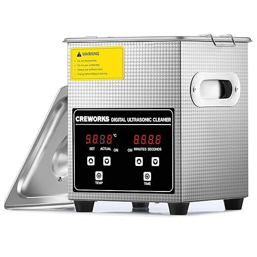 CREWORKS Ultrasonic Cleaner 2 l, urządzenie ultradźwiękowe
