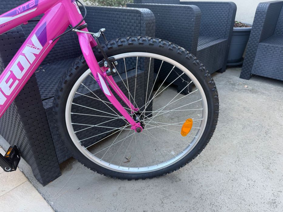 Bicicleta Rosa Neon