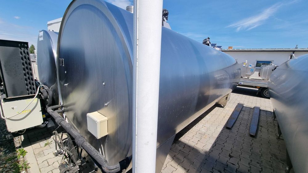 Schładzalnik zbiornik chłodnia do mleka 10000l GEA, IDEALNA
