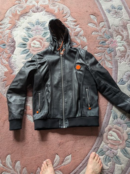 кожаная куртка Philipp Plein