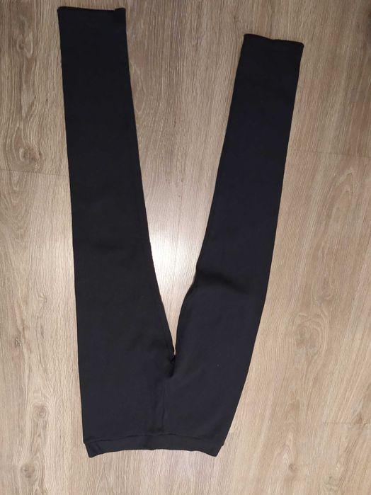 Getry legginsy czarne