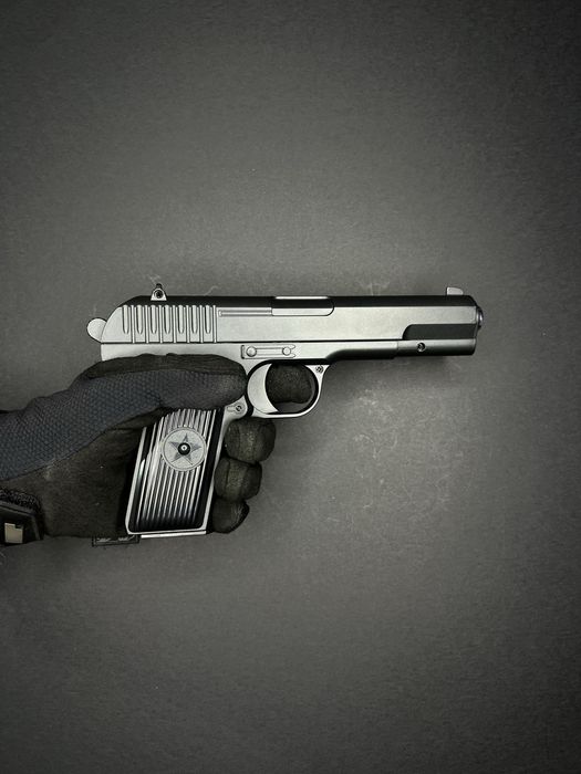 Металевий пістолет ТТ +500куль - іграшка, пластик кулі