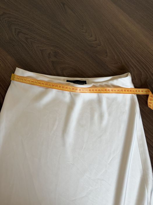 Zara юбка сатин s