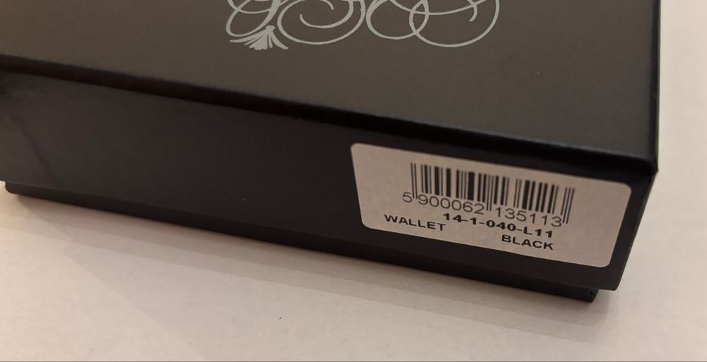 WITTCHEN nowy skórzany portfel męski SKÓRA NATURALNA rfid czarny