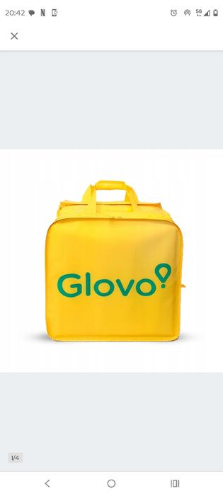 Sprzedam torbę glovo