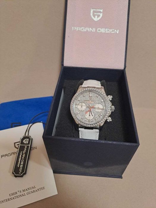 Pagani Design — жіночий годинник, часы, кварц, сапфір, 100 м, гарантія