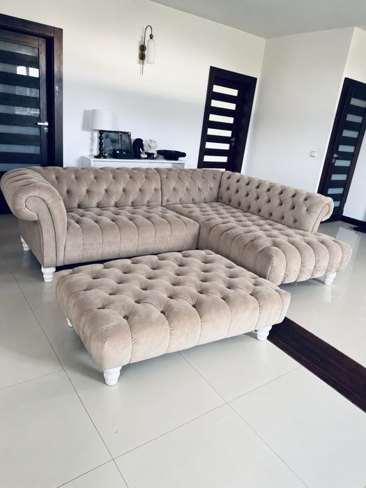 Chesterfield naroznik modulowy