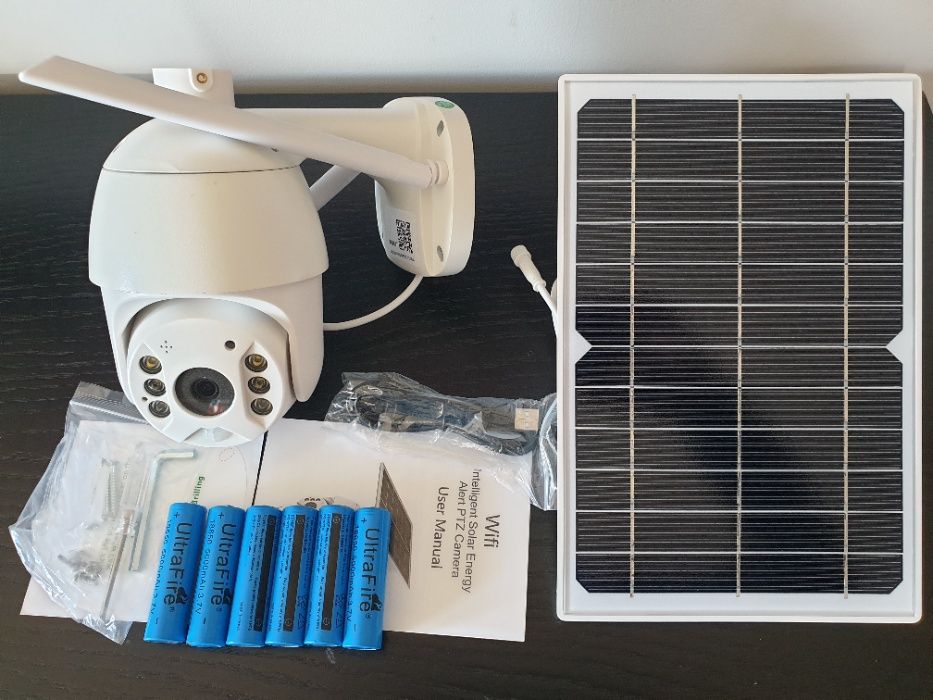 camera solar 4G LTE rotativa Ptz HD 1080 camara 100% sem fios autonoma