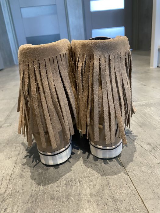 Botki z frędzlami rozmiar 41 Lu Boo