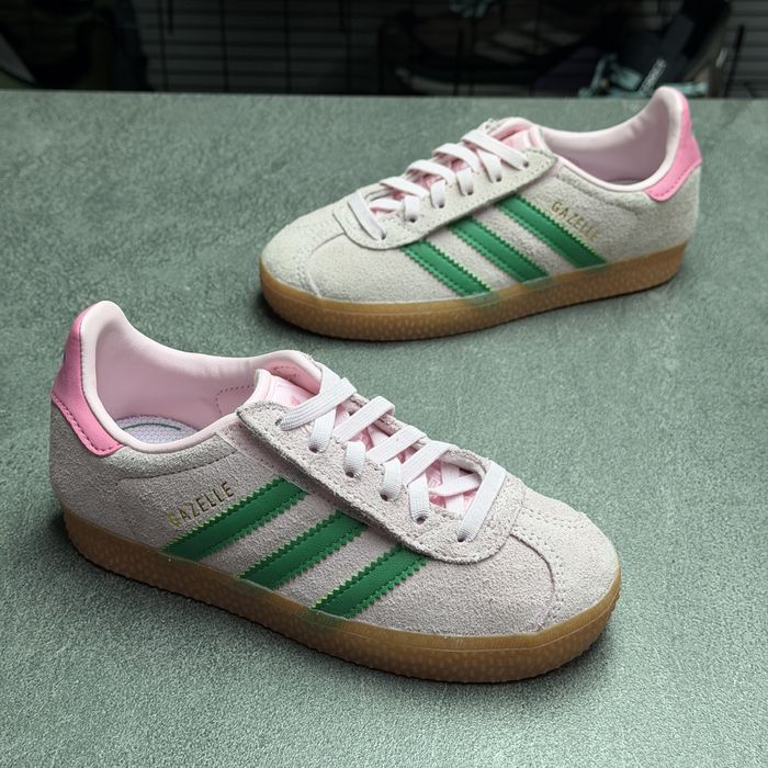 28р.ОРИГІНАЛ 100% Дитячі рожеві кросівки для дівчинки адідас Adidas Gazelle JQ7837