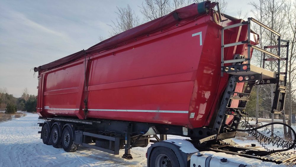 Naczepa wywrotka do złomu