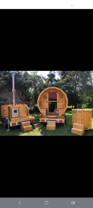 Sauna, jacuzzi i balia do schladzania -wynajem