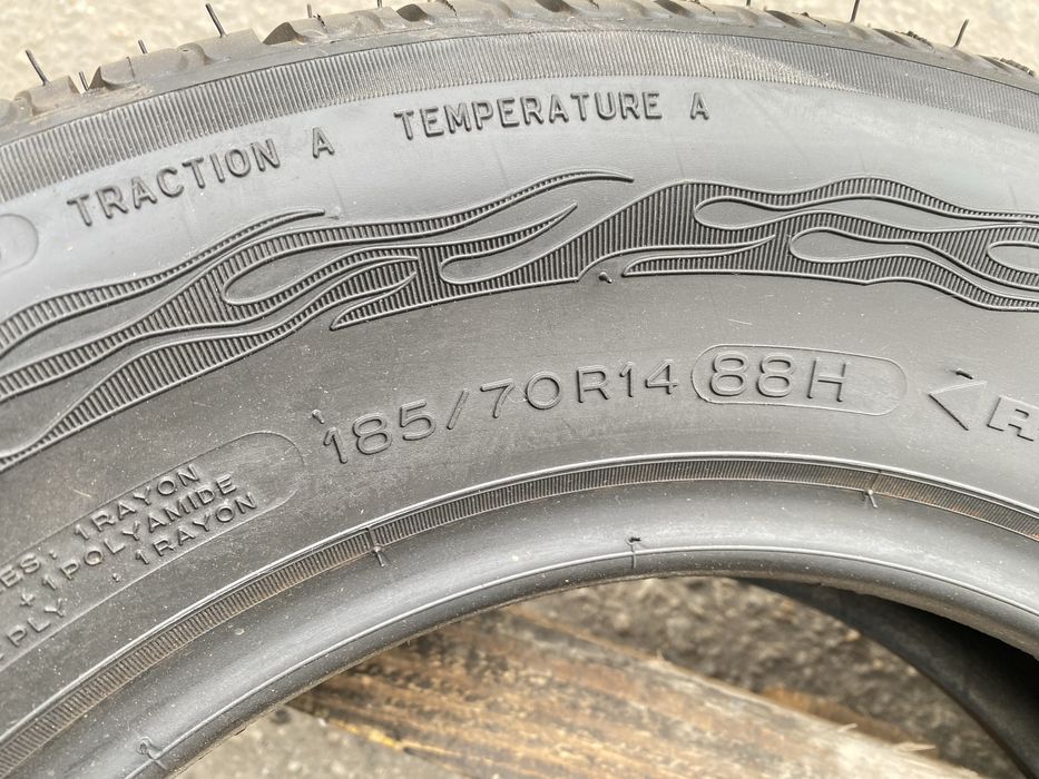 Летняя резина BF Googrich 185.70.14 Пара из новых запасок.Склад шин.