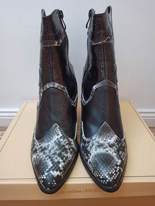Piękne buty, botki, kowbojki, kozaki damskie rozmiar 40