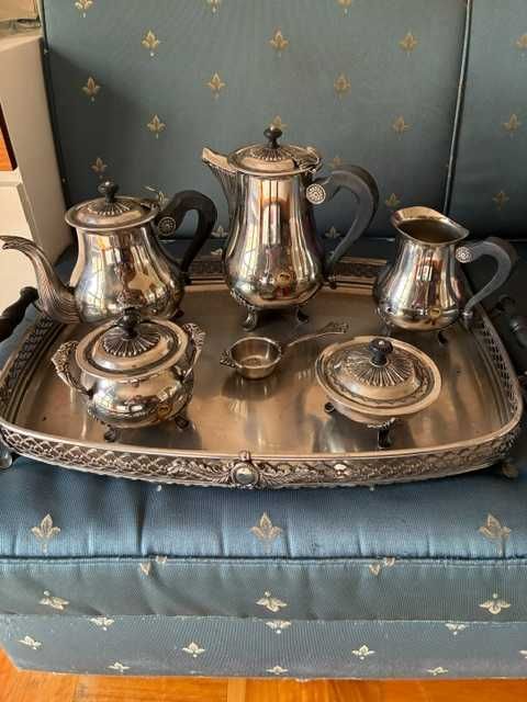 Conjunto chá inox 7pcs