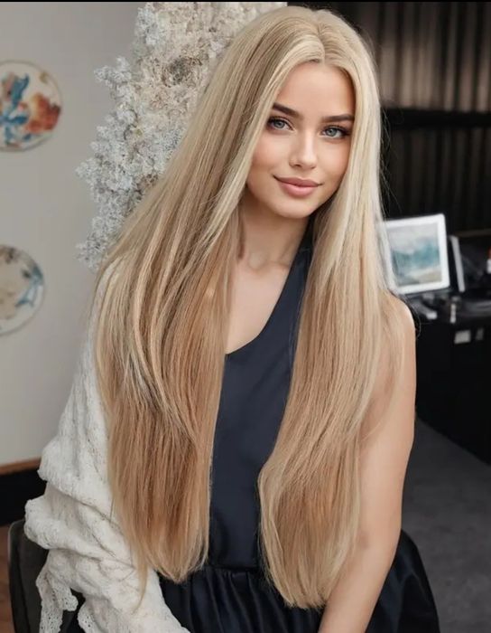 Peruka piękna,długa 76cm
