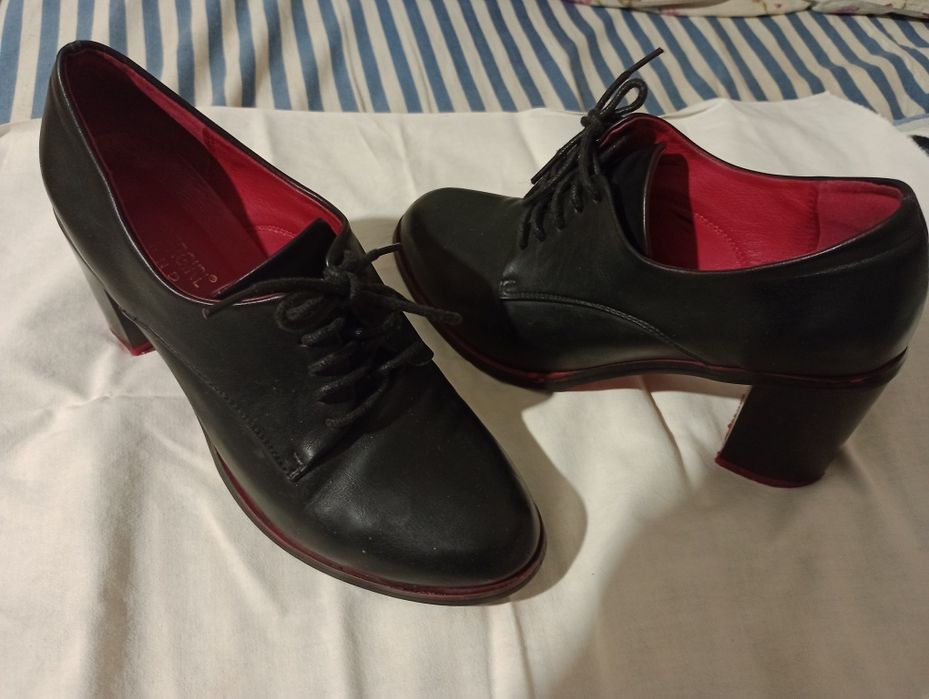 Женские туфли из экокожи