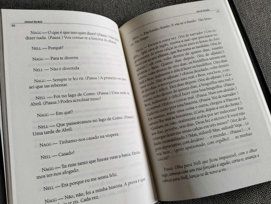 Livro "Fim de partida" de Samuel Beckett