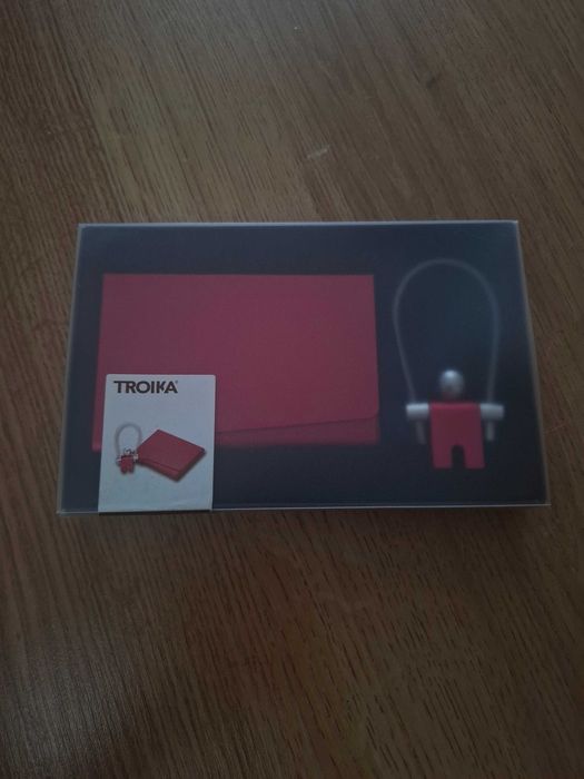 Nowy zestaw opakowanie na wizytówki oraz breloczek firmy Troika