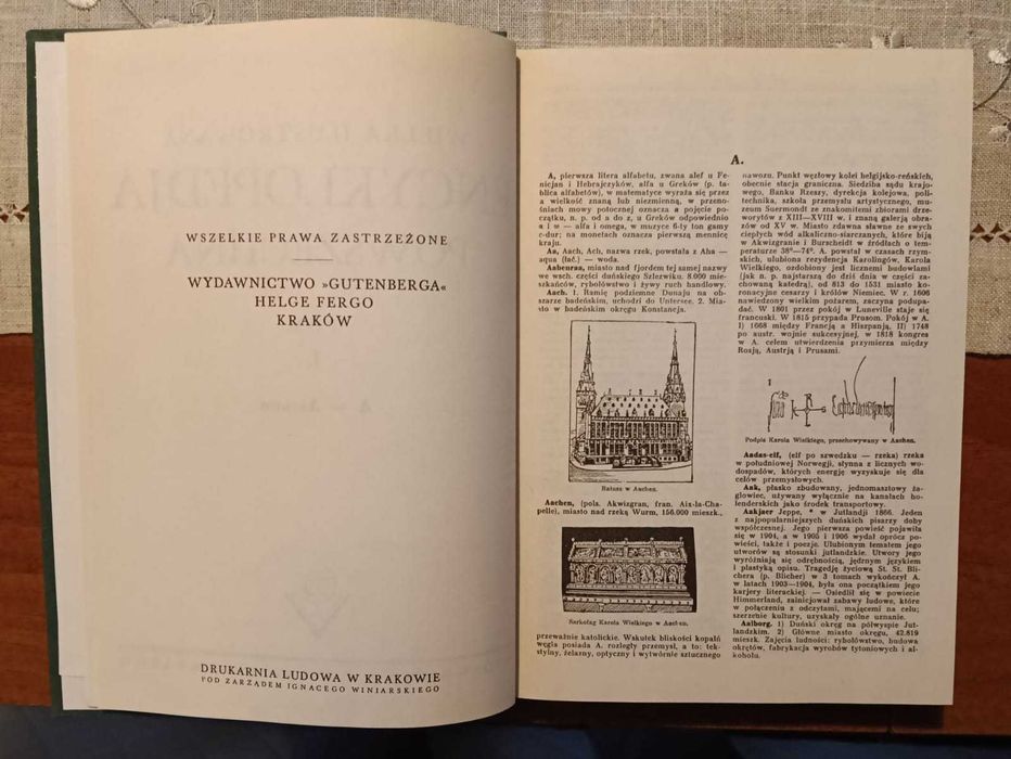 Pełny reprint Encyklopedii Gutenberga z 1996 r 44 tomy