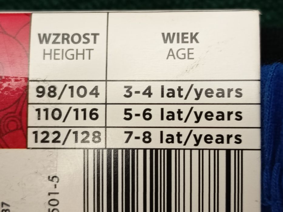 Majtki chłopięce slipy Pokemon 3 pak rozmiar 98/104