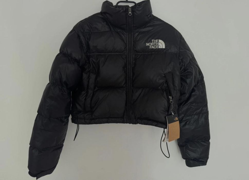 NORTH FACE kurtka zimowa czarna nowa damska kurtka zimowa ocieplana