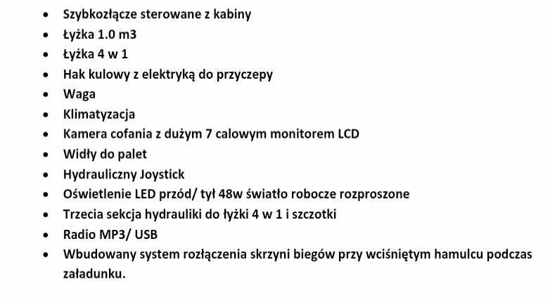 Ładowarka kołowa Stroer Nw916 1600kg 4.5t