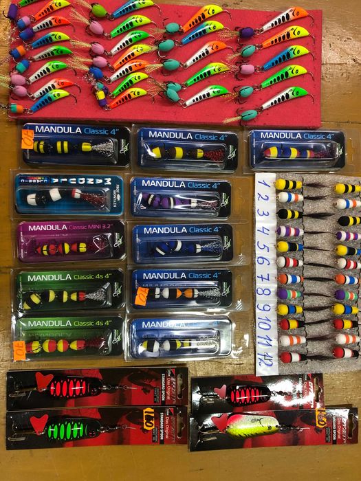 Блесна Mepps,Lucky John,Blue Fox,DAM,Spinnex