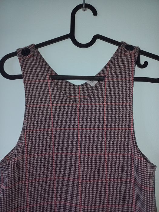 TU sukienka w kratkę r.146cm